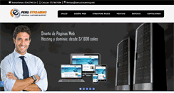 Desktop Screenshot of perustreaming.net